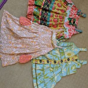 Matilda Jane girls 2 dresses
